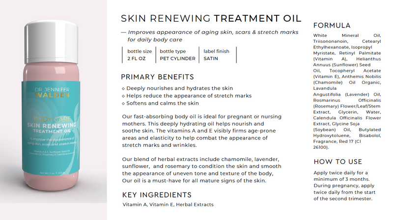 Body Care Skin Renewing Treatment Oil
